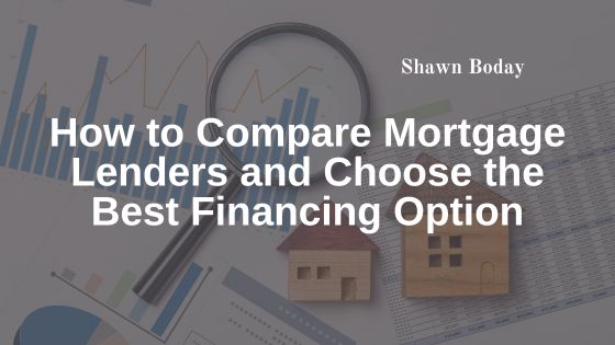 How to Compare Mortgage Lenders and Choose the Best Financing Option