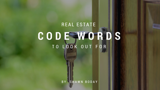 Real Estate Code Words To Look Out For